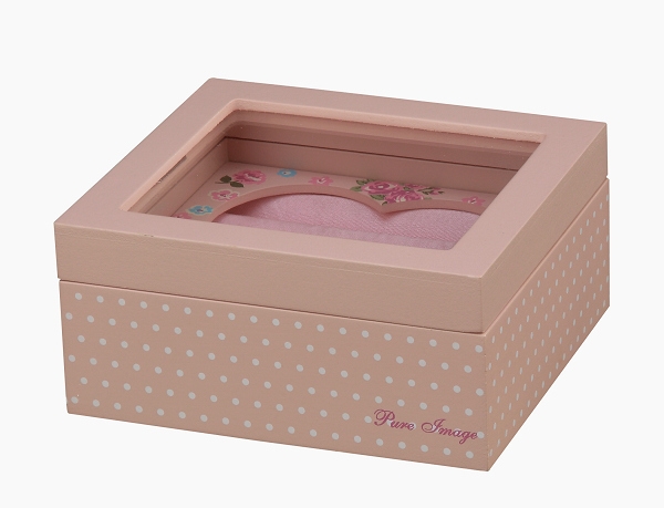 HYT-1347P 粉色玫瑰珠宝盒