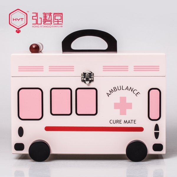 HYT－2343P 粉色车型医药箱