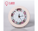 HYT-1350P 粉色玫瑰 时钟